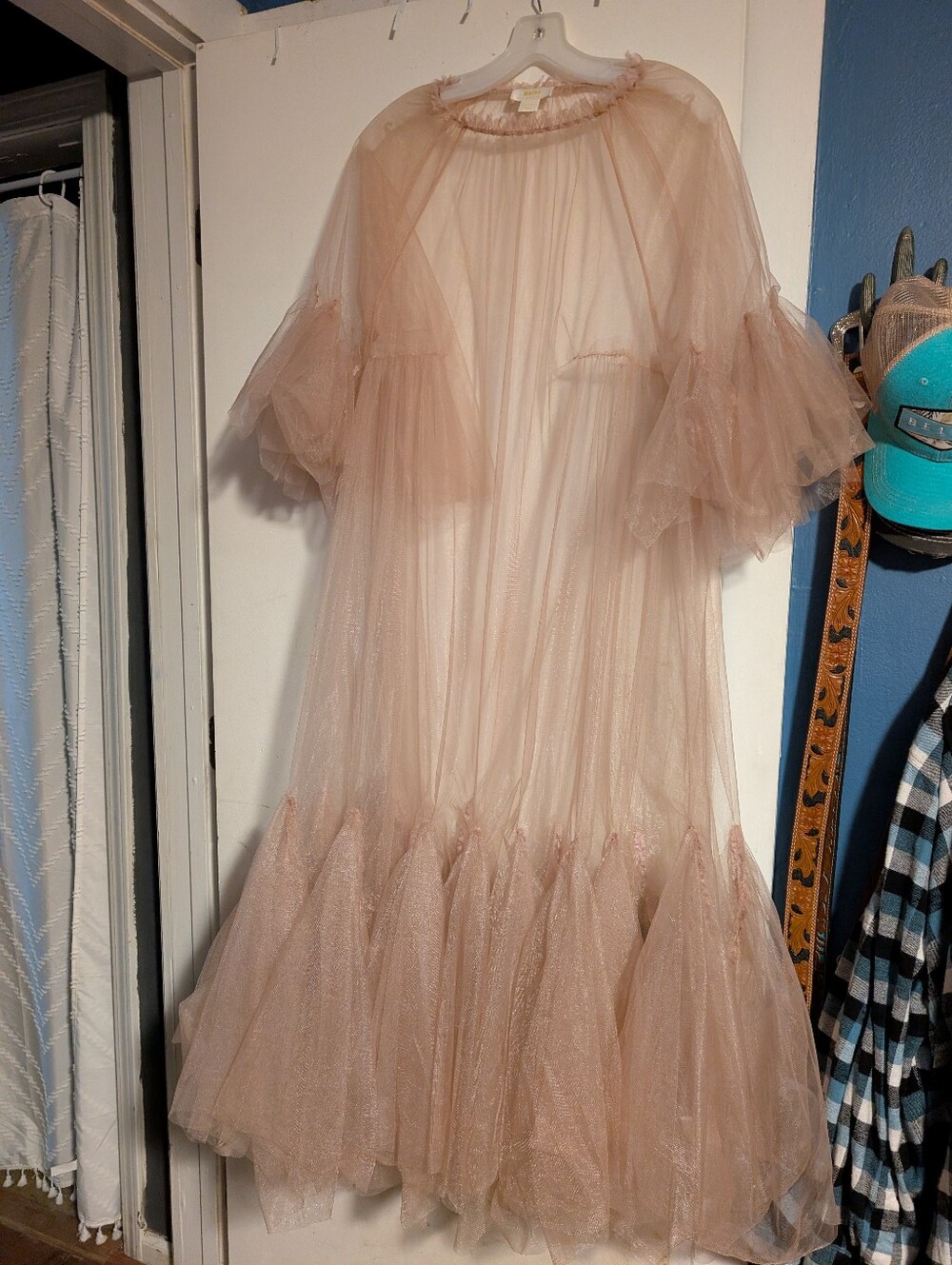 Maeve Anthropology Sheer One Size Dress